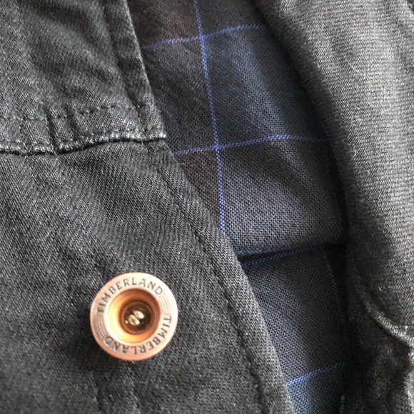 Timberland Slim Fit Denim Jacket in Black - Picture 5 of 6